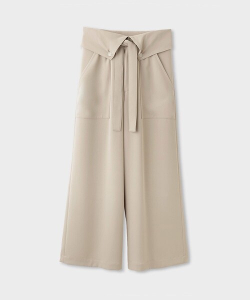 ROPE'(ロペ)の「【一部店舗限定】【REALM(レルム)】BAKER PANTS|ワイドパンツ(その他パンツ・レディース・ブラウン系その他3/ベージュ・38/36)」の2枚目の写真