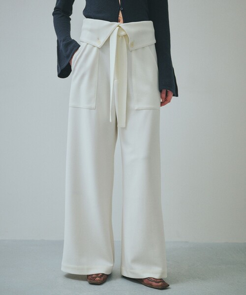 ROPE'(ロペ)の「【一部店舗限定】【REALM(レルム)】BAKER PANTS|ワイドパンツ(その他パンツ・レディース・ブラウン系その他3/ベージュ・38/36)」の21枚目の写真