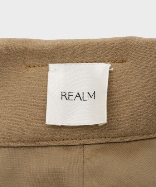 ROPE'(ロペ)の「【一部店舗限定】【REALM(レルム)】BAKER PANTS|ワイドパンツ(その他パンツ・レディース・ブラウン系その他3/ベージュ・38/36)」の6枚目の写真