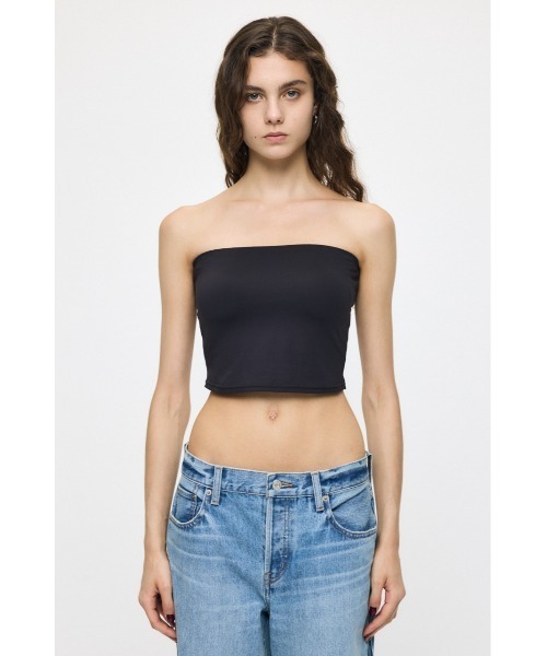 MOUSSY（マウジー）の「ES CUP IN キャミソール（キャミソール・レディース・ホワイト/ブラック/ブラウン・2/1/0）」の8枚目の写真