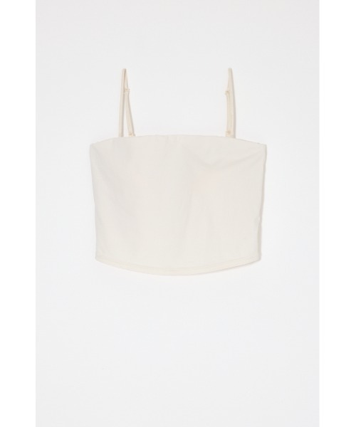 MOUSSY（マウジー）の「ES CUP IN キャミソール（キャミソール・レディース・ホワイト/ブラック/ブラウン・2/1/0）」の21枚目の写真