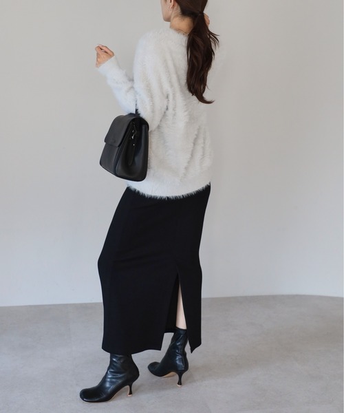 &MARKS(アンドマークス)の「C33【本革】2WAYフラップハンドバッグ(ハンドバッグ・レディース・ブラウン/ブラック/ホワイト×ブラウン/グレー・FREE)」の22枚目の写真