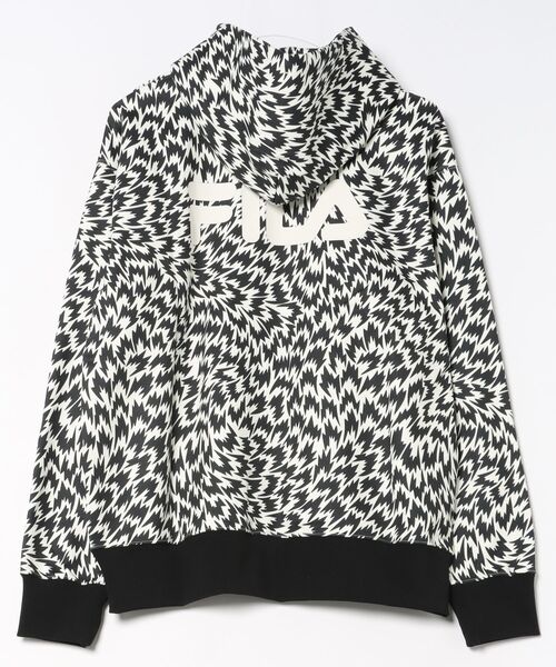 FILA（フィラ）の「《FILA》FILA SWEAT HOODIE（パーカー・レディース・ブラック/カーキ・S/L/M/XL）」の3枚目の写真