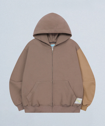 CEC LABEL ジップアップパーカー(CHOCO)