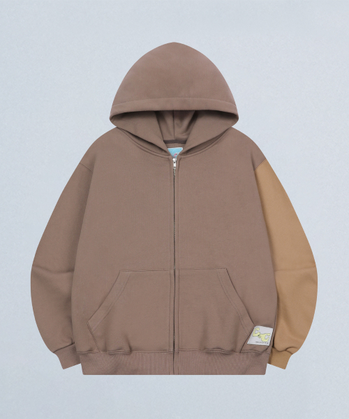 chancechance(チャンスチャンス)の「CEC LABEL ジップアップパーカー(CHOCO)(パーカー・レディース・その他・SMALL/MEDIUM)」の1枚目の写真
