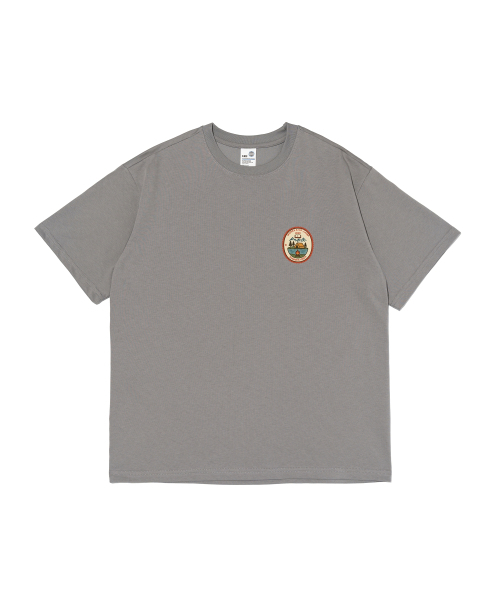 WORKS & CO.(ワークス アンド コー)の「アウトドアナチュラル半袖Tシャツ(グレー)(Tシャツ/カットソー・レディース・その他・MEDIUM/2XL)」の1枚目の写真