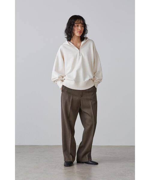 YLEVE（イレーヴ）の「YLEVE / COTTON FLEECE HOODIE（パーカー・レディース・ホワイト・1）」の15枚目の写真