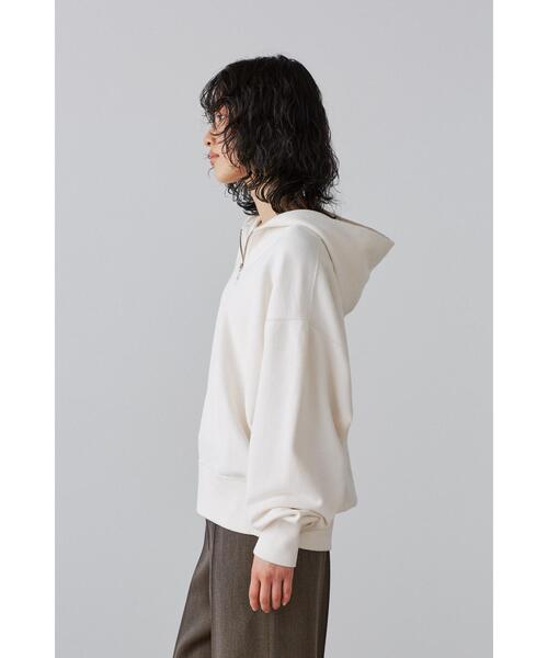 YLEVE（イレーヴ）の「YLEVE / COTTON FLEECE HOODIE（パーカー・レディース・ホワイト・1）」の17枚目の写真