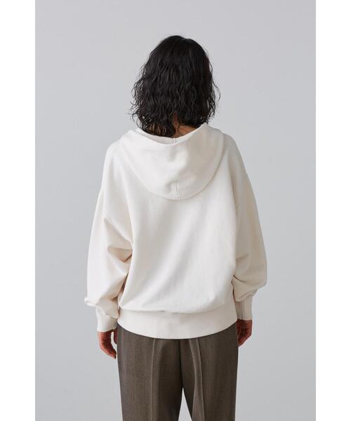 YLEVE（イレーヴ）の「YLEVE / COTTON FLEECE HOODIE（パーカー・レディース・ホワイト・1）」の18枚目の写真