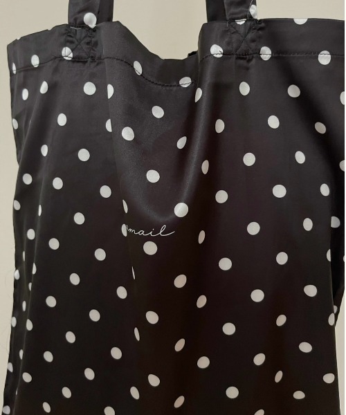 AMAIL(アマイル)の「Daily Together dot bag(トートバッグ・レディース・ブラック/アイボリー・FREE)」の7枚目の写真