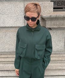 JENNE（ジェンヌ）の「ウールクラシックポケットブルゾン（その他トップス）」