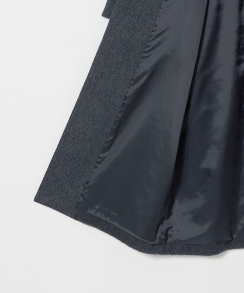 BEAUTY&YOUTH UNITED ARROWS(ビューティーアンドユースユナイテッドアローズ)の「ウールアルパカブレンド シャギー ロングコート(その他アウター・レディース・ネイビー/オリーブ・M/S)」の13枚目の写真