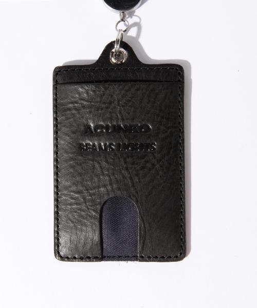 BEAMS LIGHTS Men's(ビームスライツ メンズ)の「ACUNEO×BEAMS LIGHTS / 別注 リール付レザーパスケース(パスケース・メンズ・ブラック/ブラウン系その他・ONE SIZE)」の9枚目の写真