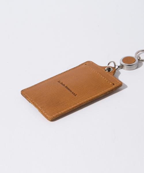 BEAMS LIGHTS Men's(ビームスライツ メンズ)の「ACUNEO×BEAMS LIGHTS / 別注 リール付レザーパスケース(パスケース・メンズ・ブラック/ブラウン系その他・ONE SIZE)」の11枚目の写真