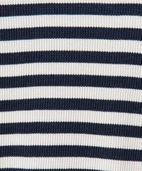 green label relaxing（グリーンレーベルリラクシング）の「BC WAFFLE FOOT/BALL 7分袖 カットソー◆（Tシャツ/カットソー・メンズ・ホワイト/ブラック/ネイビー/その他1・SMALL/MEDIUM/LARGE）」の19枚目の写真