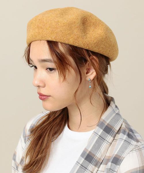 BEAUTY&YOUTH UNITED ARROWS(ビューティーアンドユースユナイテッドアローズ)の「BY フェルト カラーベレー帽 ◆(ハンチング/ベレー帽・レディース・ブラック/グレー/ベージュ/ワインレッド/マスタード/ブラウン/オリーブ/その他1・FREE)」の6枚目の写真