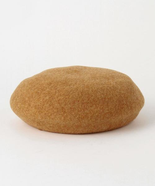 BEAUTY&YOUTH UNITED ARROWS(ビューティーアンドユースユナイテッドアローズ)の「BY フェルト カラーベレー帽 ◆(ハンチング/ベレー帽・レディース・ブラック/グレー/ベージュ/ワインレッド/マスタード/ブラウン/オリーブ/その他1・FREE)」の9枚目の写真