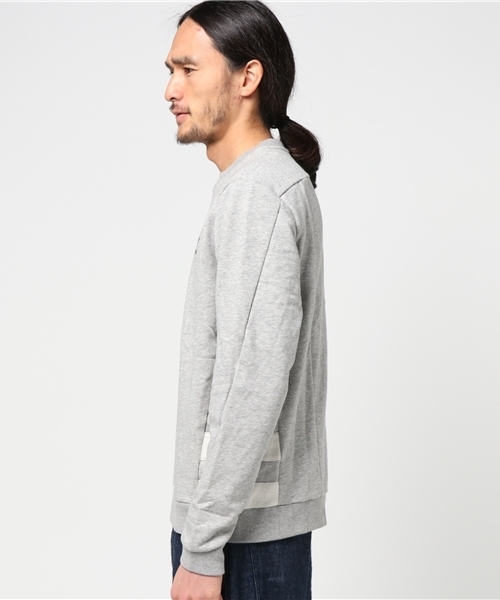 adidas（アディダス）の「オリジナルス クルーネック [STREET MODERN CREW]（スウェット・メンズ・ライトグレー/ブラック・SMALL/MEDIUM/X-LARGE/XX-LARGE/LARGE/X-SMALL）」の3枚目の写真