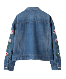 刺繍デニムジャケット　CLANE 大胆なフラワー刺繍が目を惹く「EMBROIDARY DENIM」シリーズ紹介