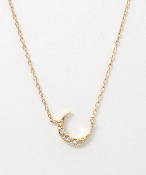 crescent moon diaネックレス ネックレス jupiter ジュピター の