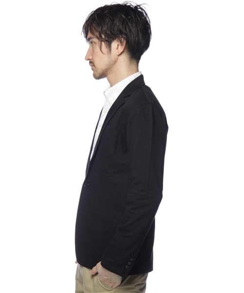 BEAMS（ビームス）の「O.ﾎﾟﾝﾁ 1B JAC（テーラードジャケット・メンズ・チャコールグレー/ブラック・SMALL/MEDIUM/LARGE）」の6枚目の写真