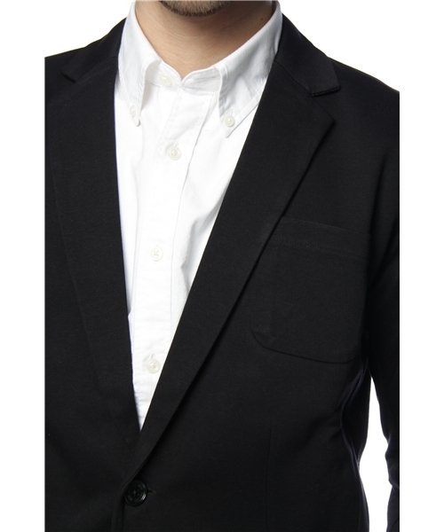 BEAMS（ビームス）の「O.ﾎﾟﾝﾁ 1B JAC（テーラードジャケット・メンズ・チャコールグレー/ブラック・SMALL/MEDIUM/LARGE）」の3枚目の写真