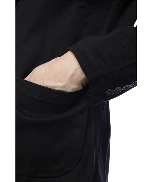 BEAMS（ビームス）の「O.ﾎﾟﾝﾁ 1B JAC（テーラードジャケット・メンズ・チャコールグレー/ブラック・SMALL/MEDIUM/LARGE）」の4枚目の写真