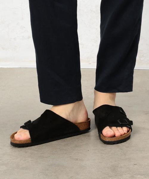 BIRKENSTOCK（ビルケンシュトック）の「[ビルケンシュトック] BC★BIRKENSTOCK ZURICH スエード サンダル ◆（サンダル・メンズ・ブラック/ネイビー・40/42/41）」の9枚目の写真