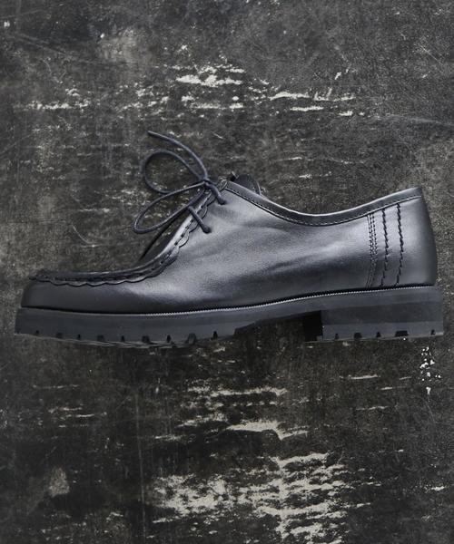 coen(コーエン)の「フェイクレザーチロリアンシューズ(ドレスシューズ・メンズ・ブラック・LARGE/MEDIUM/SMALL)」の3枚目の写真