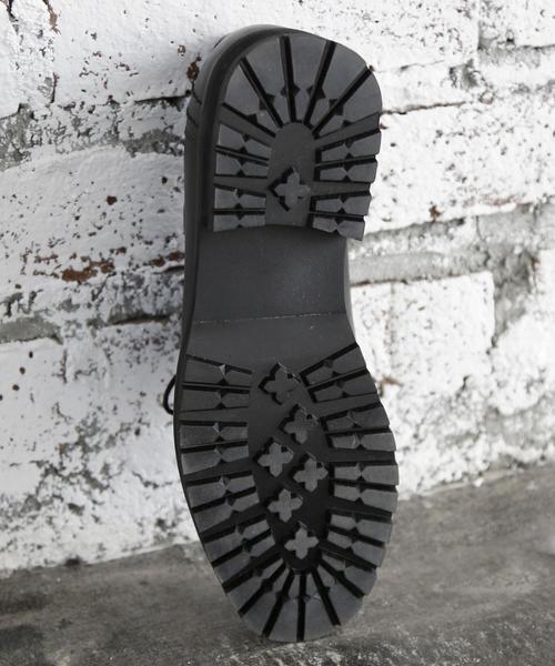 coen(コーエン)の「フェイクレザーチロリアンシューズ(ドレスシューズ・メンズ・ブラック・LARGE/MEDIUM/SMALL)」の5枚目の写真