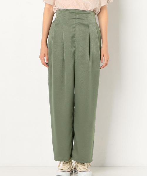 Another Edition（アナザーエディション）の「サテンレースアップパンツ ◆（その他パンツ・レディース・ブラック/ピンク/ケリー・FREE）」の5枚目の写真