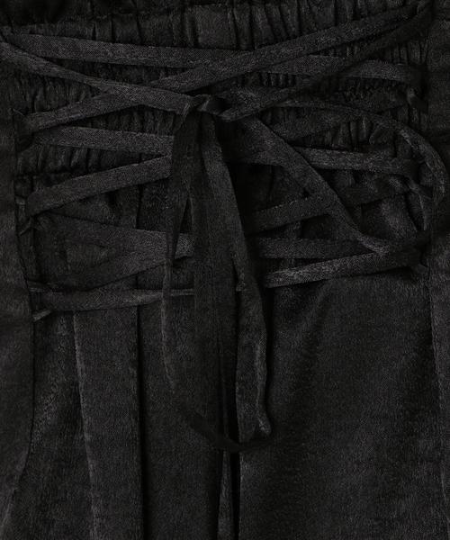 Another Edition（アナザーエディション）の「サテンレースアップパンツ ◆（その他パンツ・レディース・ブラック/ピンク/ケリー・FREE）」の17枚目の写真