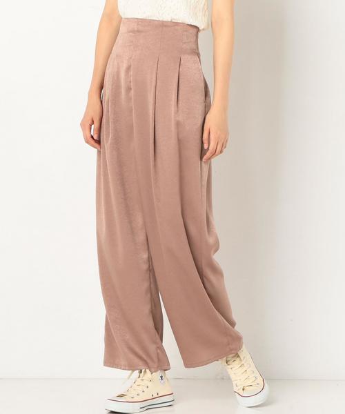 Another Edition（アナザーエディション）の「サテンレースアップパンツ ◆（その他パンツ・レディース・ブラック/ピンク/ケリー・FREE）」の11枚目の写真