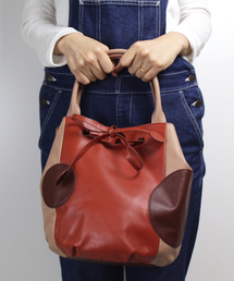 tsumori chisato CARRY | ソフトドットショルダー　手提げバッグ(ハンドバッグ)