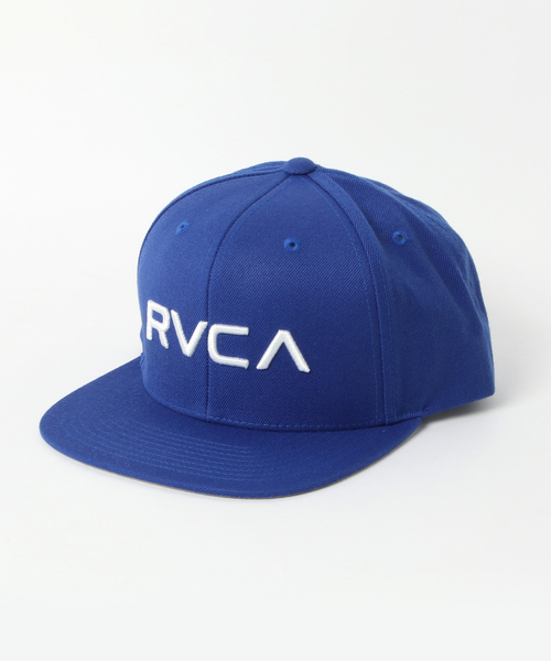 RVCA（ルーカ）の「RVCA メンズ RV TWILL SNAPBK II キャップ（キャップ・メンズ・ブラック×グレー/ブルー/グレー/チャコールグレー/カモフラージュ/オフホワイト/ライトブルー/ダークグリーン/グレー系その他/インディゴブルー/ライトグレー/ブルー系その他・FREE）」の11枚目の写真