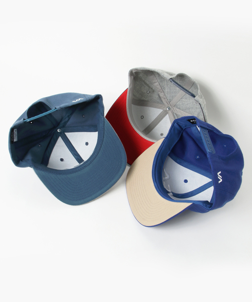 RVCA（ルーカ）の「RVCA メンズ RV TWILL SNAPBK II キャップ（キャップ・メンズ・ブラック×グレー/ブルー/グレー/チャコールグレー/カモフラージュ/オフホワイト/ライトブルー/ダークグリーン/グレー系その他/インディゴブルー/ライトグレー/ブルー系その他・FREE）」の13枚目の写真