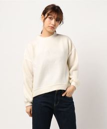 ぽってり袖が女性らしさを演出！ボリュームスリーブニットソートップス/レディースセーター/長袖[C3081]神戸レタス