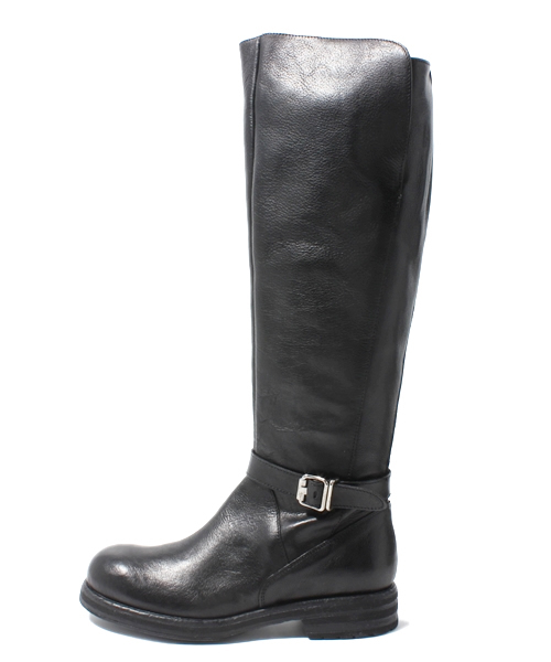 ROSE BUD（ローズバッド）の「(PAOLA FERRI)2907 SUNFLO/CALF ANKLE STRAP LONG BOOTS（ブーツ・レディース・ブラック・36/37/38/39）」の2枚目の写真