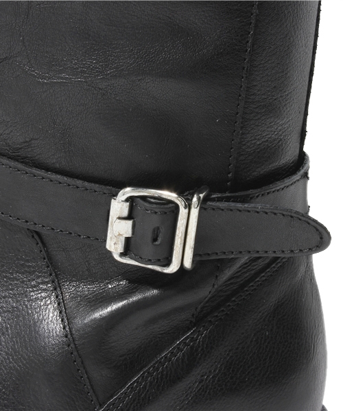 ROSE BUD（ローズバッド）の「(PAOLA FERRI)2907 SUNFLO/CALF ANKLE STRAP LONG BOOTS（ブーツ・レディース・ブラック・36/37/38/39）」の5枚目の写真