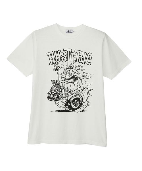 HYSTERIC GLAMOUR(ヒステリックグラマー)の「STBM RACING プリント Tシャツ(Tシャツ/カットソー・メンズ・ホワイト/イエロー/ブルー・SMALL/MEDIUM/LARGE/X-LARGE)」の7枚目の写真