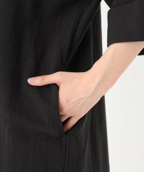 niko and...（ニコアンド）の「コットンガーゼ着流しガウン【niko and ...】（その他アウター・レディース・オレンジ/ブラック/ベージュ・LARGE/MEDIUM）」の12枚目の写真