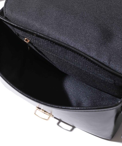 WEGO（ウィゴー）の「WEGO/ヴィンテージライクミニショルダーバッグ（ショルダーバッグ・レディース・ブラウン/キャメル/ブラック・FREE）」の13枚目の写真