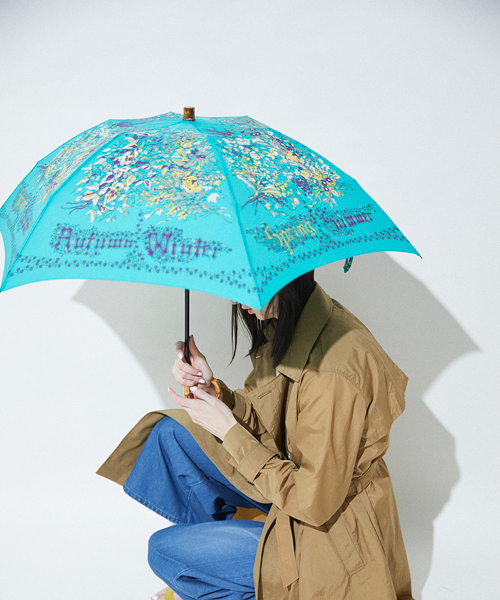 manipuri（マニプリ）の「MANIPURI / 晴雨兼用折りたたみ傘(green