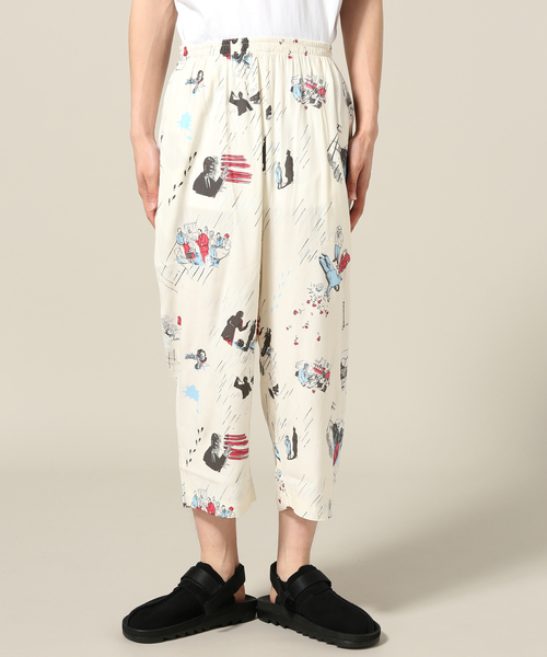 PORTER CLASSIC（ポータークラシック）の「Porter Classic  / ポータークラシック : FILM NOIRALOHA PANTS（その他パンツ・メンズ・ブラック/ホワイト/ブルー系その他・MEDIUM/SMALL/LARGE）」の6枚目の写真