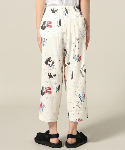 PORTER CLASSIC（ポータークラシック）の「Porter Classic  / ポータークラシック : FILM NOIRALOHA PANTS（その他パンツ・メンズ・ブラック/ホワイト/ブルー系その他・MEDIUM/SMALL/LARGE）」の4枚目の写真