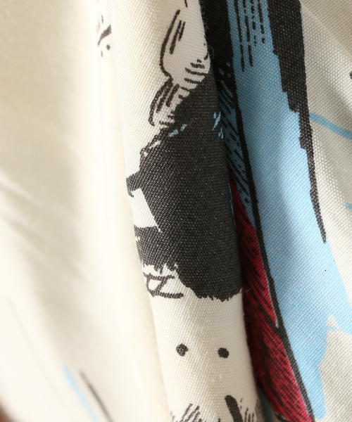 PORTER CLASSIC（ポータークラシック）の「Porter Classic  / ポータークラシック : FILM NOIRALOHA PANTS（その他パンツ・メンズ・ブラック/ホワイト/ブルー系その他・MEDIUM/SMALL/LARGE）」の8枚目の写真