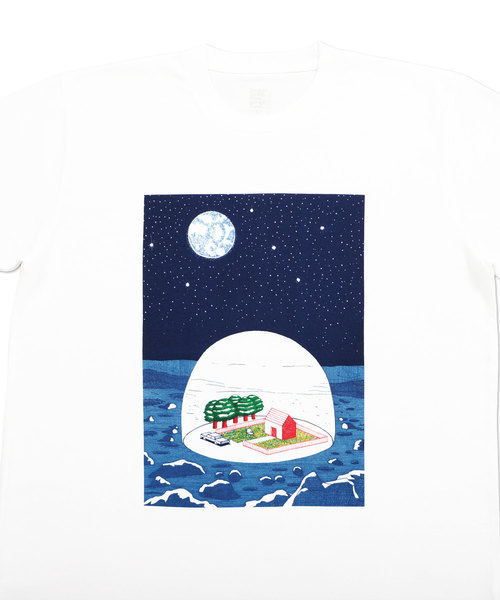 Tshirts Graniph デザイン ティーシャツ ストア グラニフ のファッション セール Store Design コラボレーションtシャツ ケビンルカベル マンオンザムーン Tシャツ カットソー Design Tshirts Store