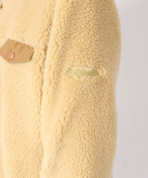 Columbia(コロンビア)の「【別注】Columbia:リバーシブルボアジャケット◆(ブルゾン・メンズ・ブラック/キャメル・LL/S/M/L)」の9枚目の写真