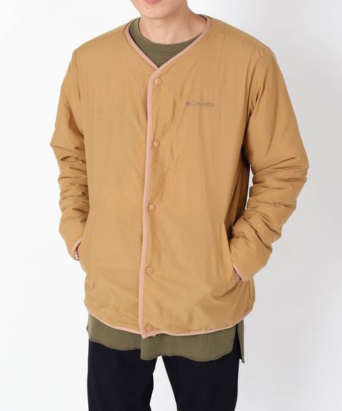 Columbia(コロンビア)の「【別注】Columbia:リバーシブルボアジャケット◆(ブルゾン・メンズ・ブラック/キャメル・LL/S/M/L)」の10枚目の写真