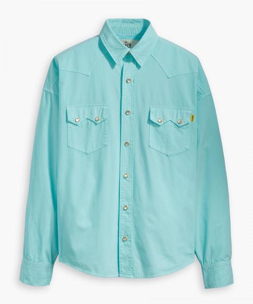 Levi's Made & Crafted(リーバイスメイドアンドクラフテッド)の「Levi's Made & Crafted × POGGYTHEMAN WESTERN SHIRT(シャツ/ブラウス・メンズ・ライトブルー・M/L/S)」の1枚目の写真